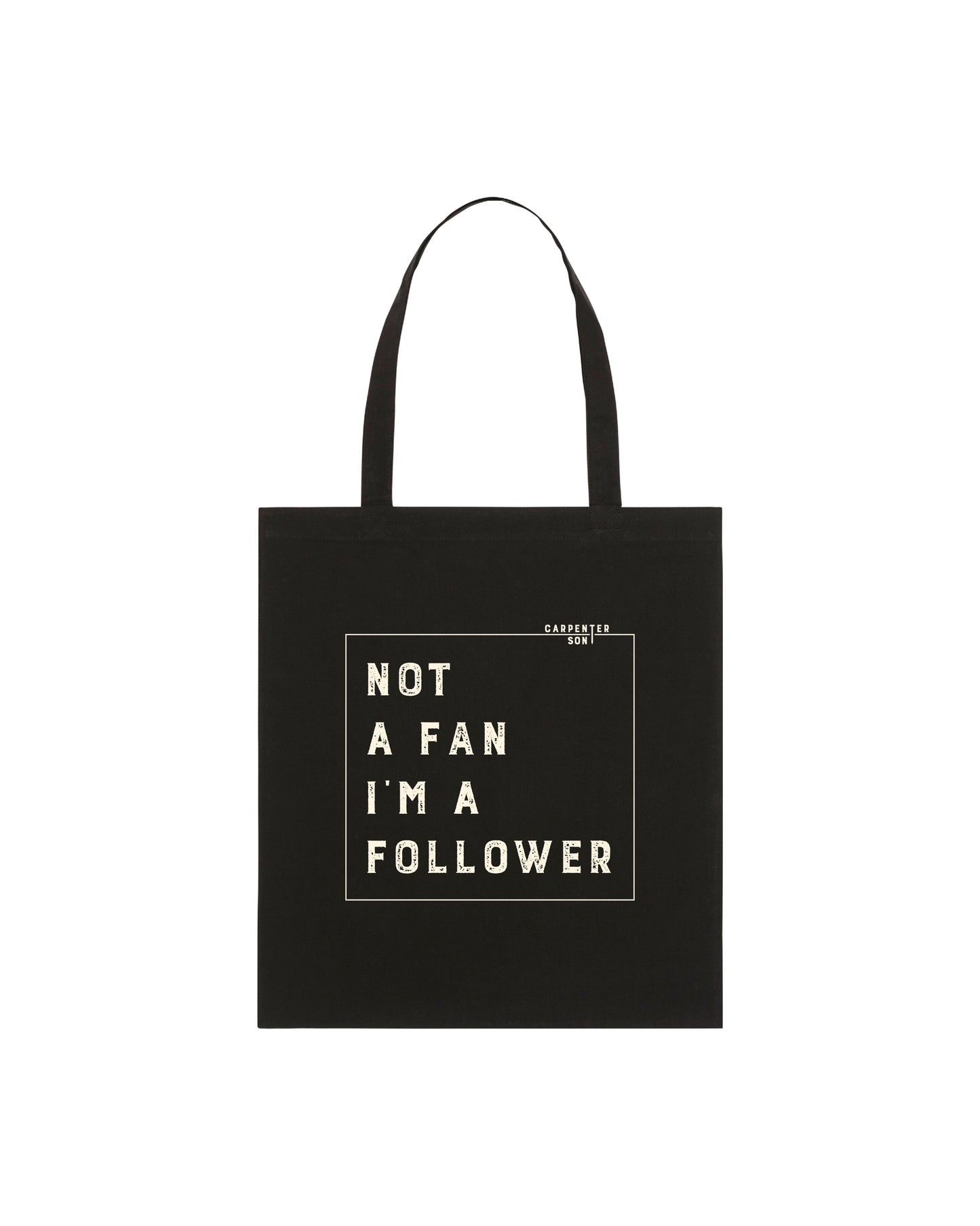 Baumwolltasche Schwarz/ Gold