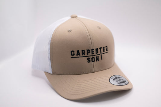 Retro TRUCKER CAP sand